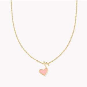 Gold Heart Pendant Necklace